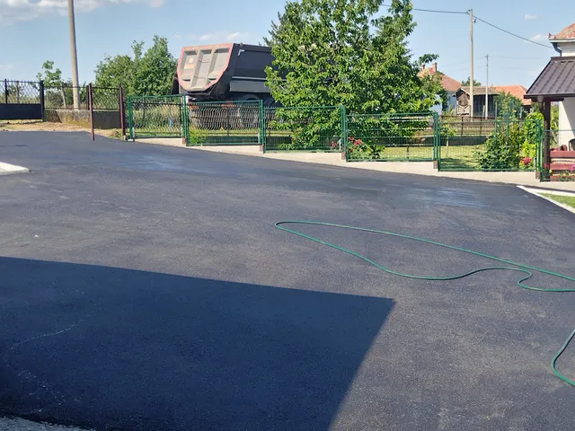 Asfaltiranje velike površine